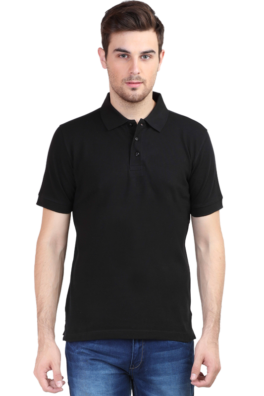 Plain polo t-shirt