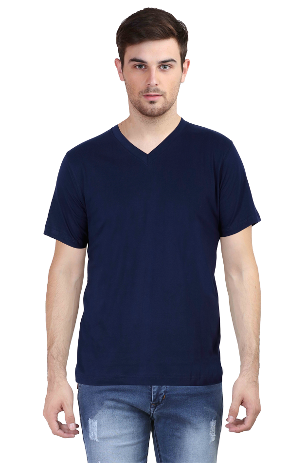 V-neck Plain Tees