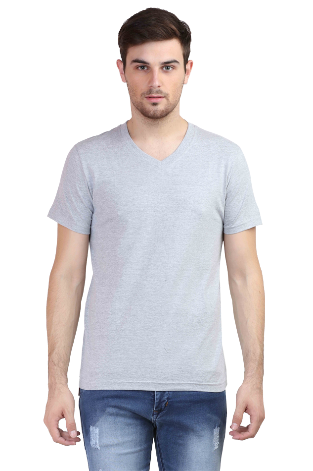 V-neck Plain Tees