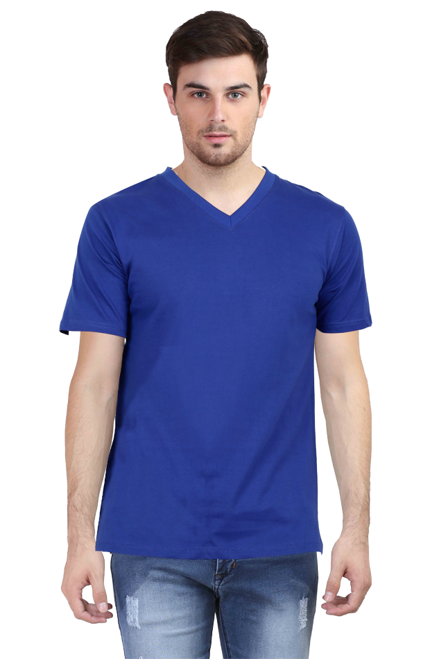 V-neck Plain Tees