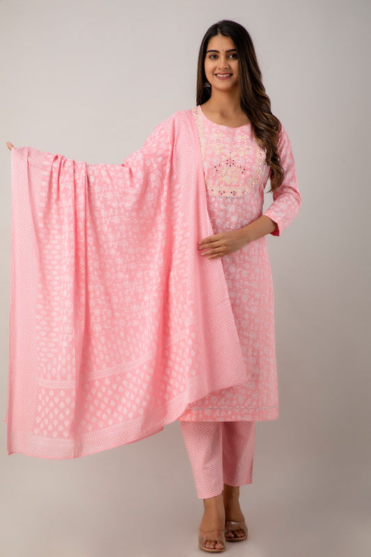 Everyday Grace Cotton Kurta Set