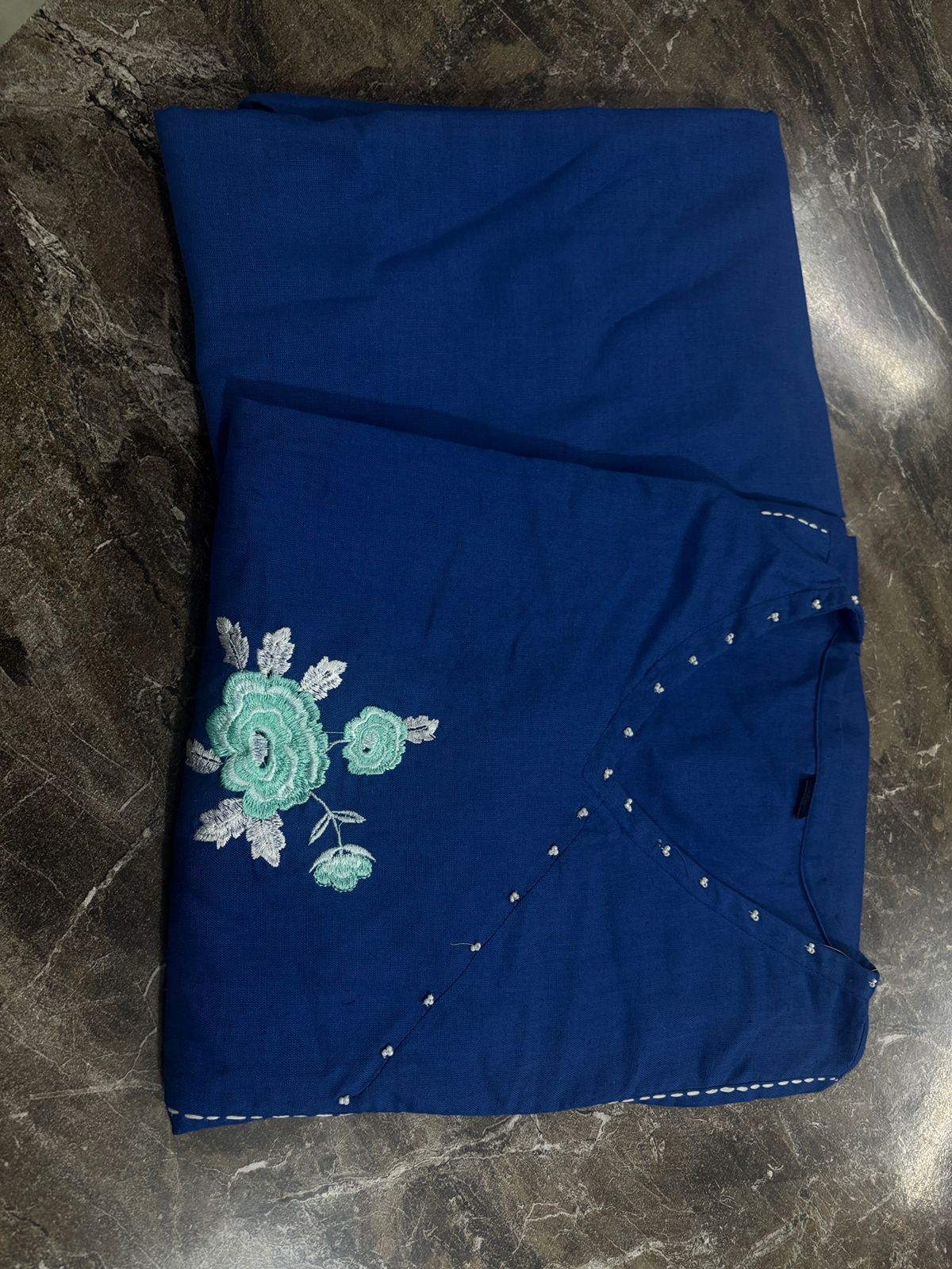 Elegant Cotton Flared Suit