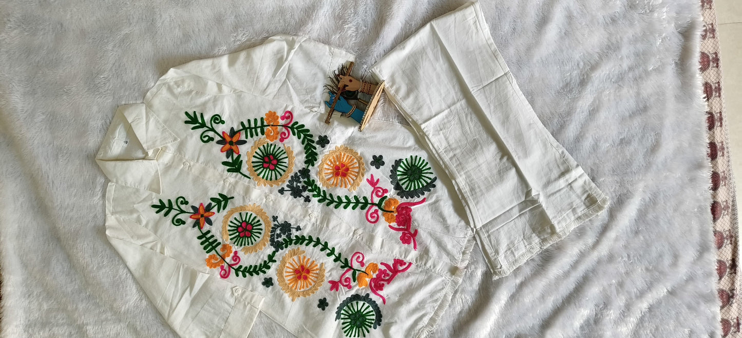 Poplin Petals Cotton Cords