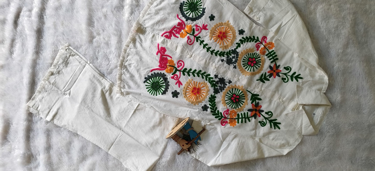 Poplin Petals Cotton Cords