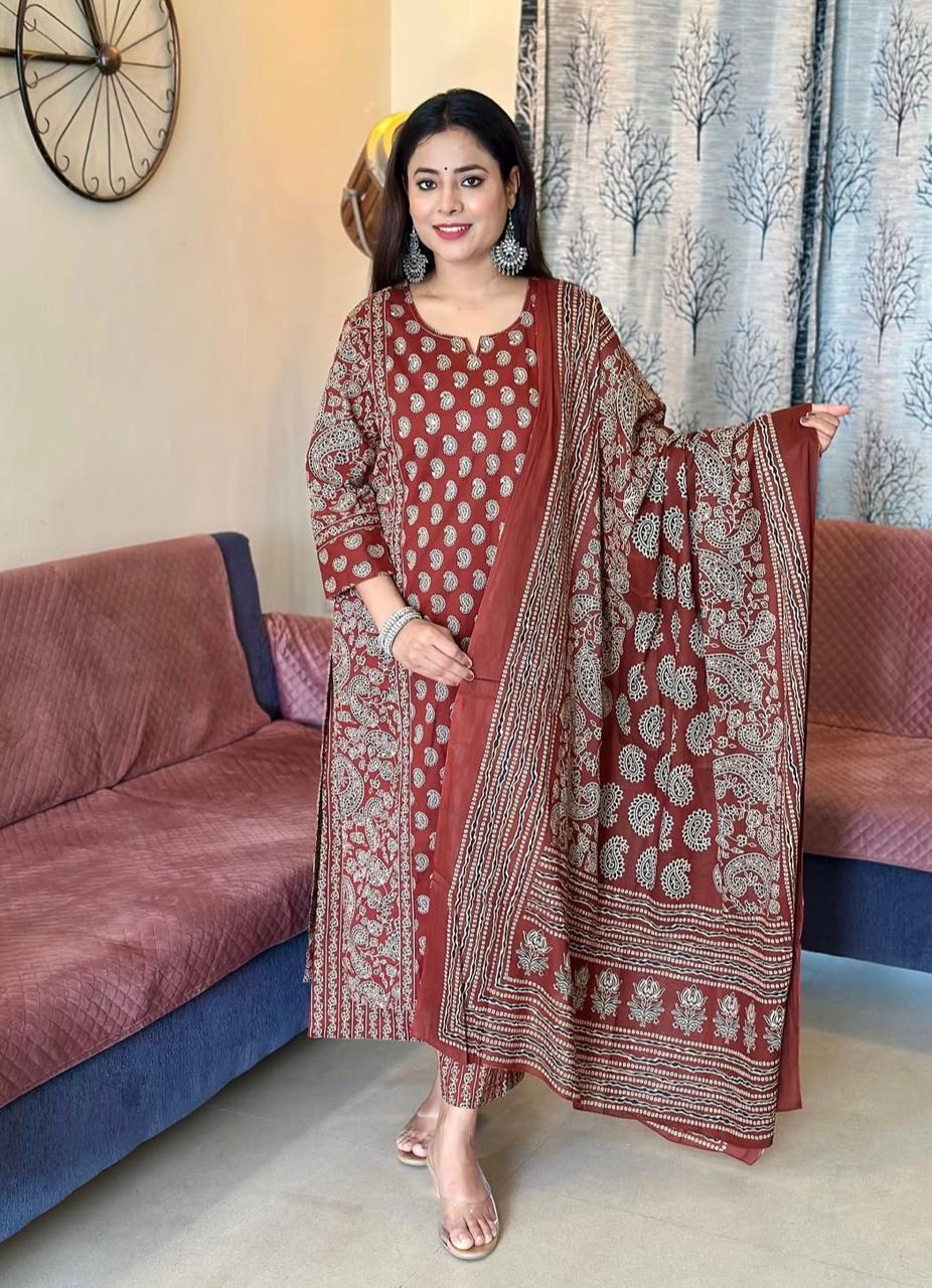 Unveil Ethnic Magic in Heavy Pure Cotton