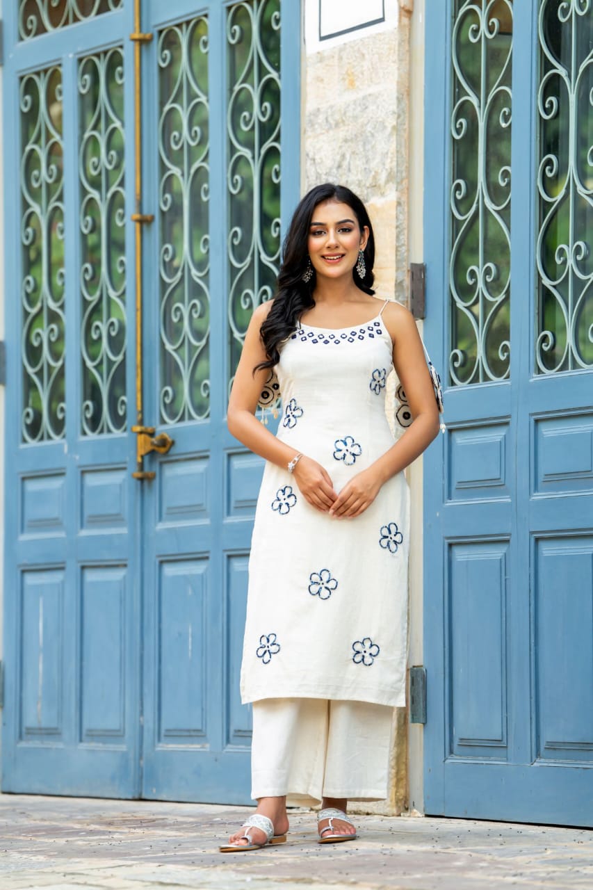 Summer Elegance β Cotton Flex Co-Ord Set