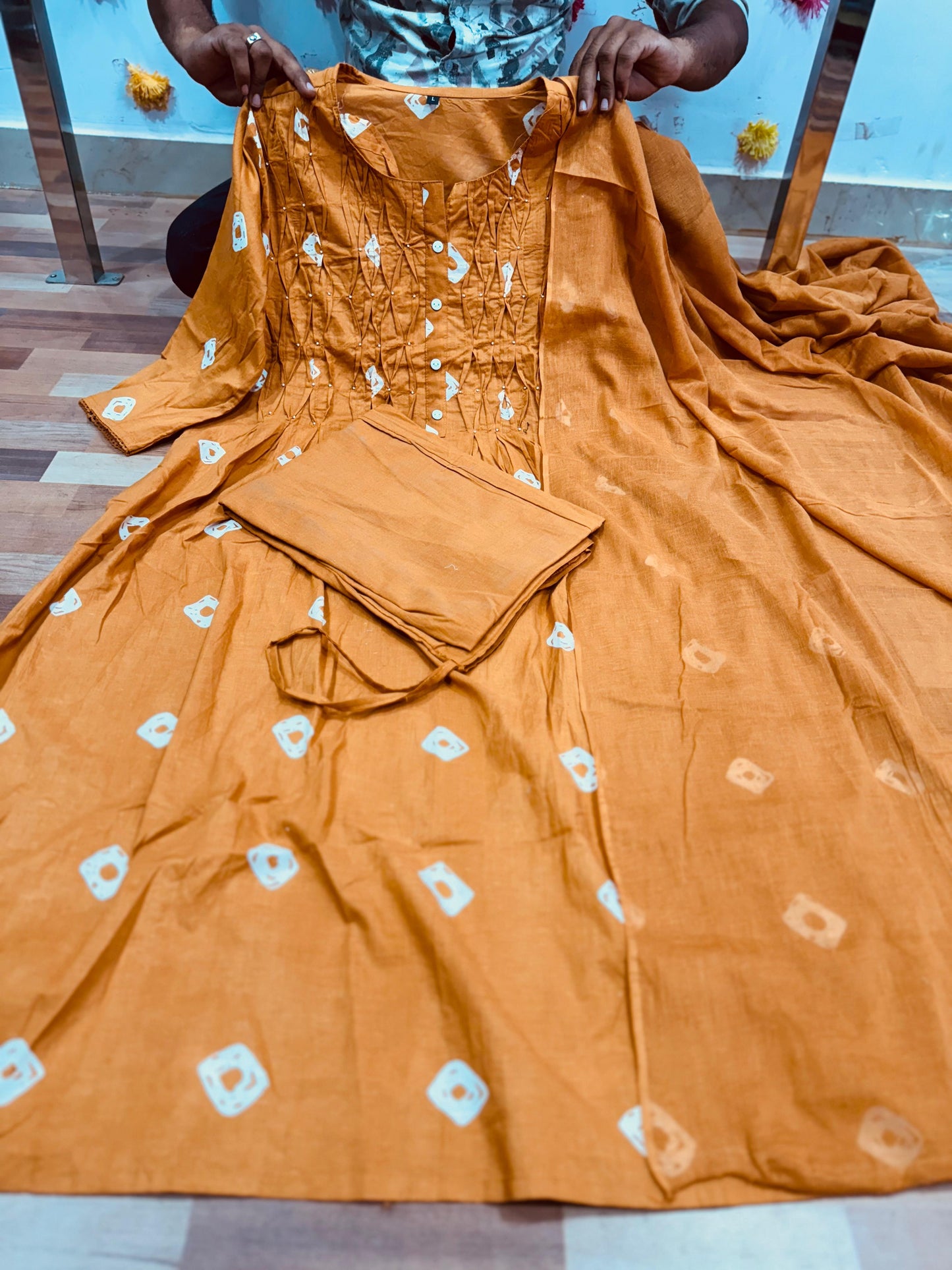 Elegant Summer Cotton Set – Fresh, Breezy & Beautiful