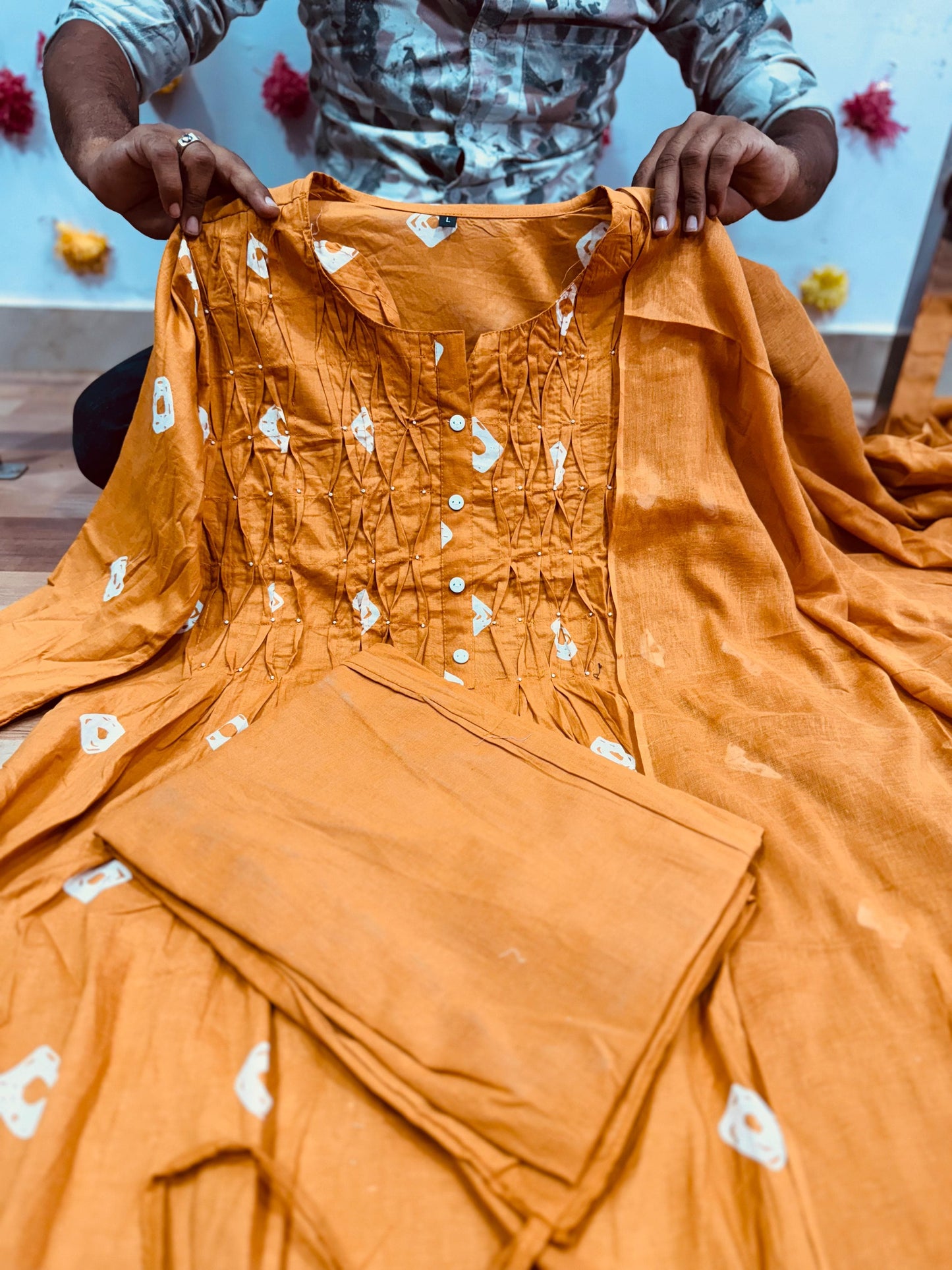 Elegant Summer Cotton Set – Fresh, Breezy & Beautiful