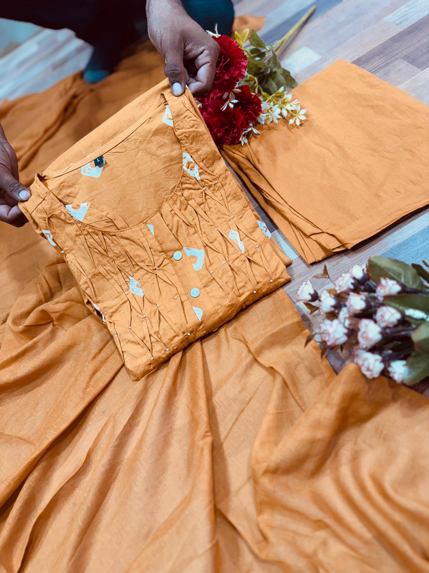 Elegant Summer Cotton Set – Fresh, Breezy & Beautiful