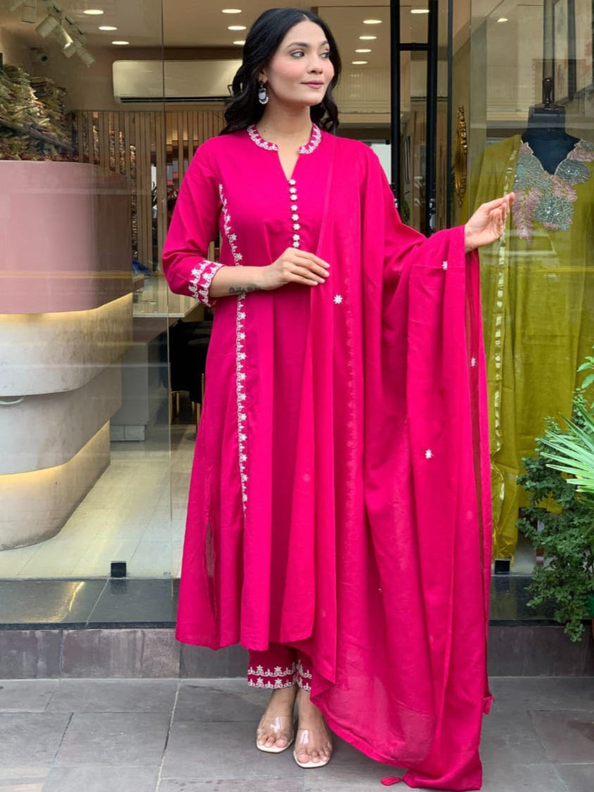 Perfect Embroidered Suit Set