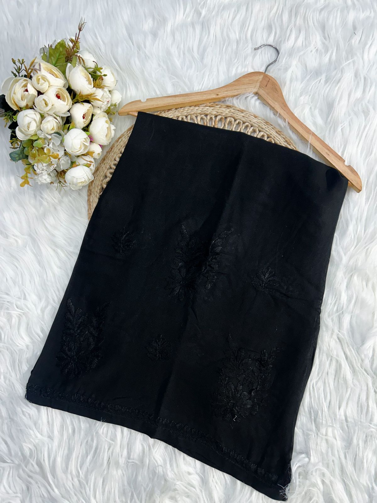 Premium Rayon Dyed Chikankari Suit