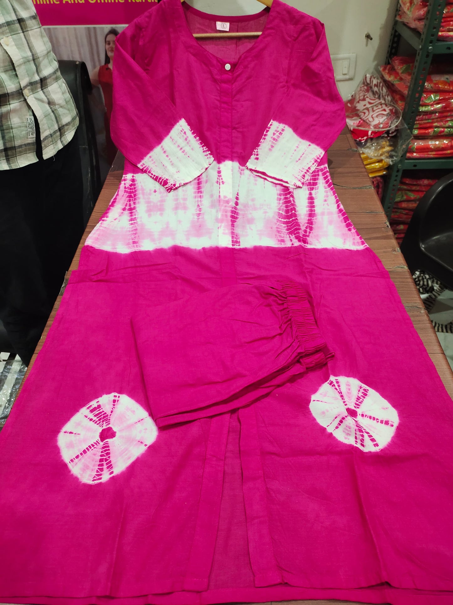 Premium Tie-Dye Cotton Co-Ord Set – Summer Chic