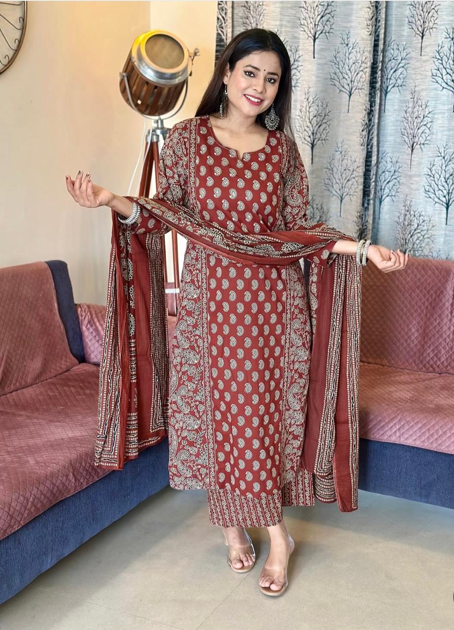 Unveil Ethnic Magic in Heavy Pure Cotton