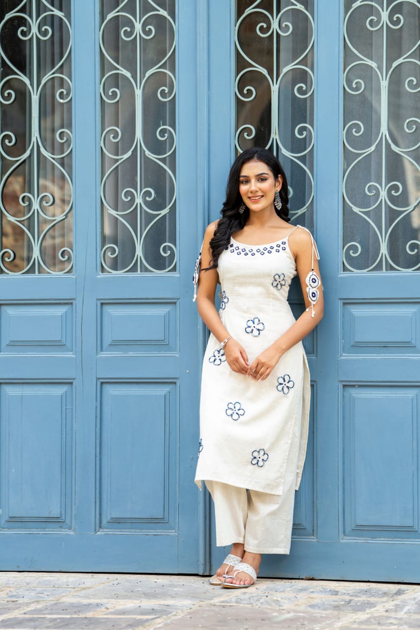 Summer Elegance β Cotton Flex Co-Ord Set