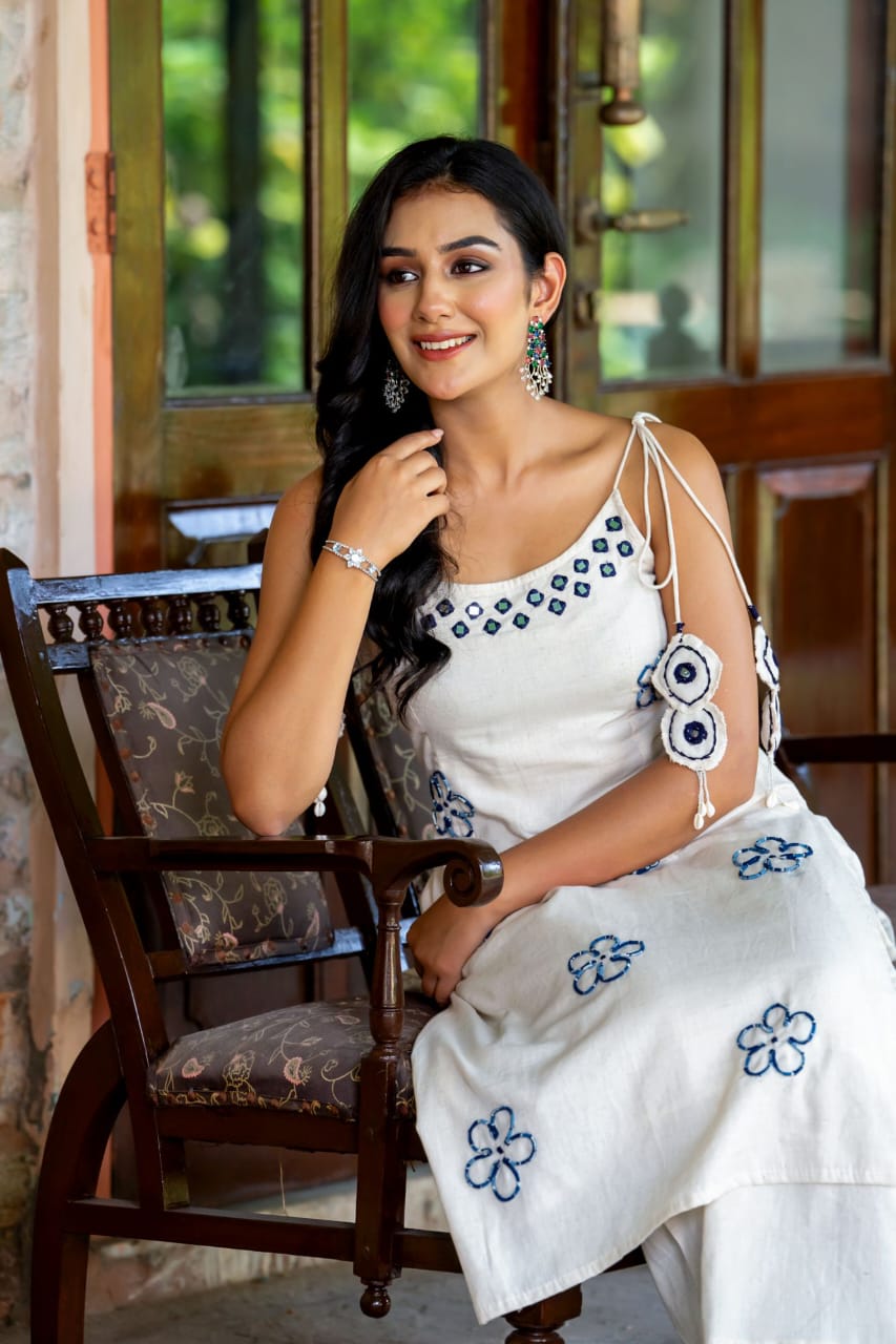 Summer Elegance β Cotton Flex Co-Ord Set
