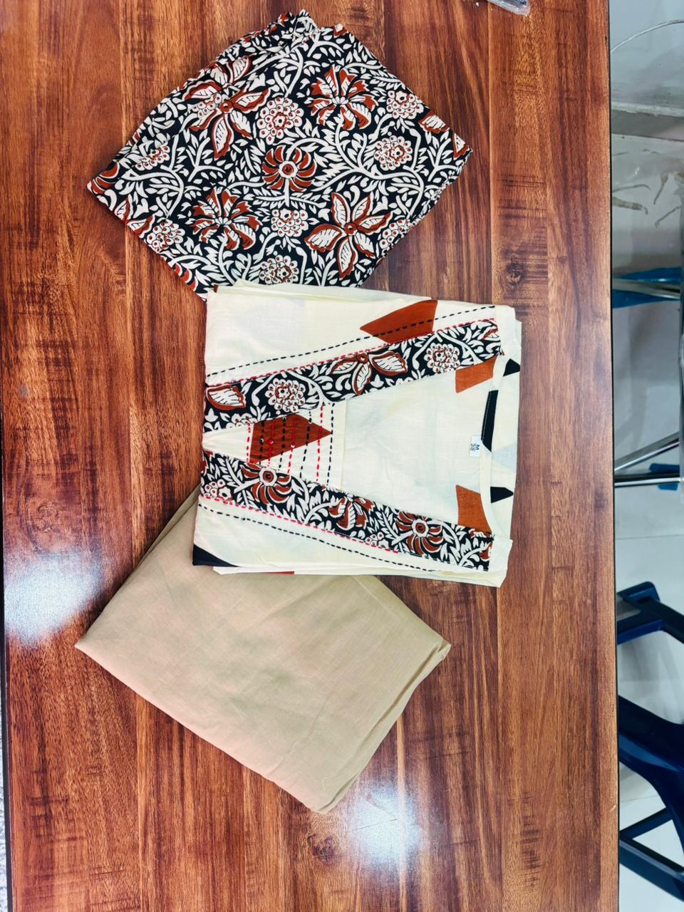 Summer Cotton Kurti set