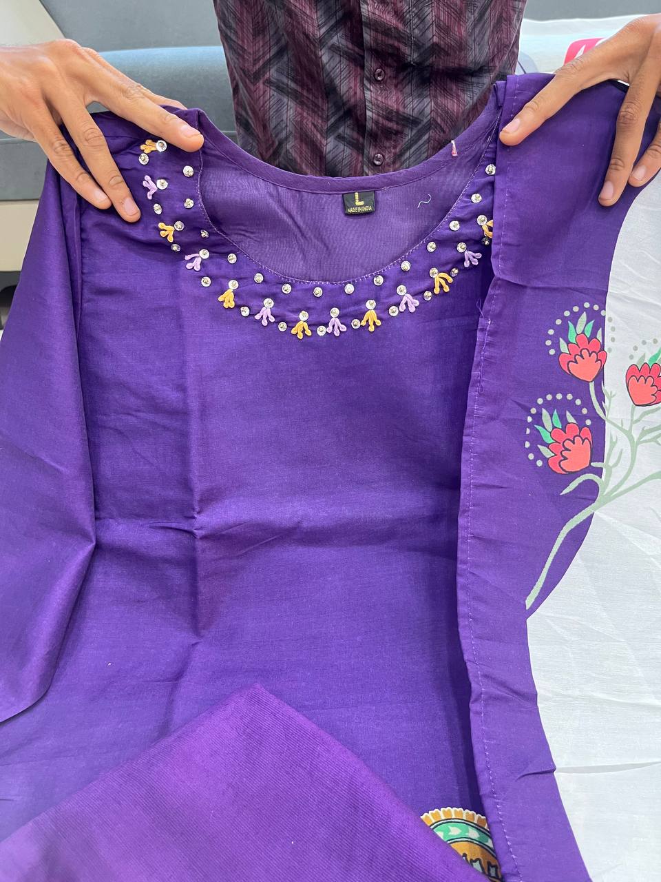 Gulroz – Soft Silk Floral Ensemble