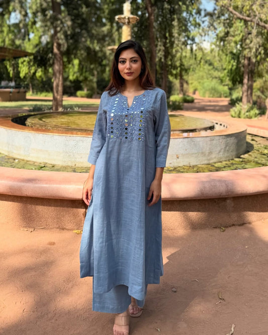 Premium Cotton Slub Co-Ord Set