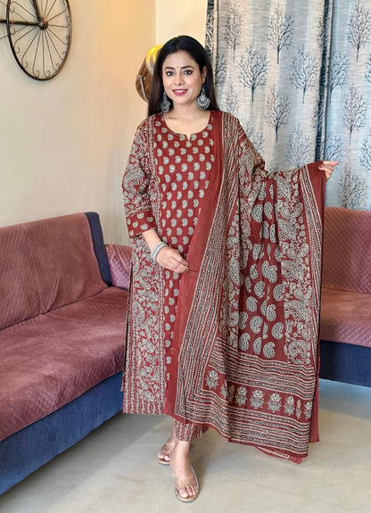 Unveil Ethnic Magic in Heavy Pure Cotton
