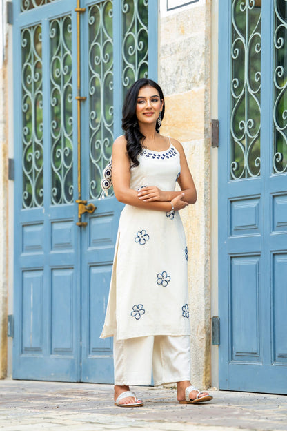 Summer Elegance – Cotton Flex Co-Ord Set