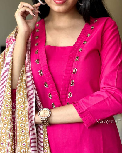 Simple Yet Elegant – Summer-Perfect Cotton Set