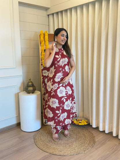 Beautifully Alone Cotton Kurta Set