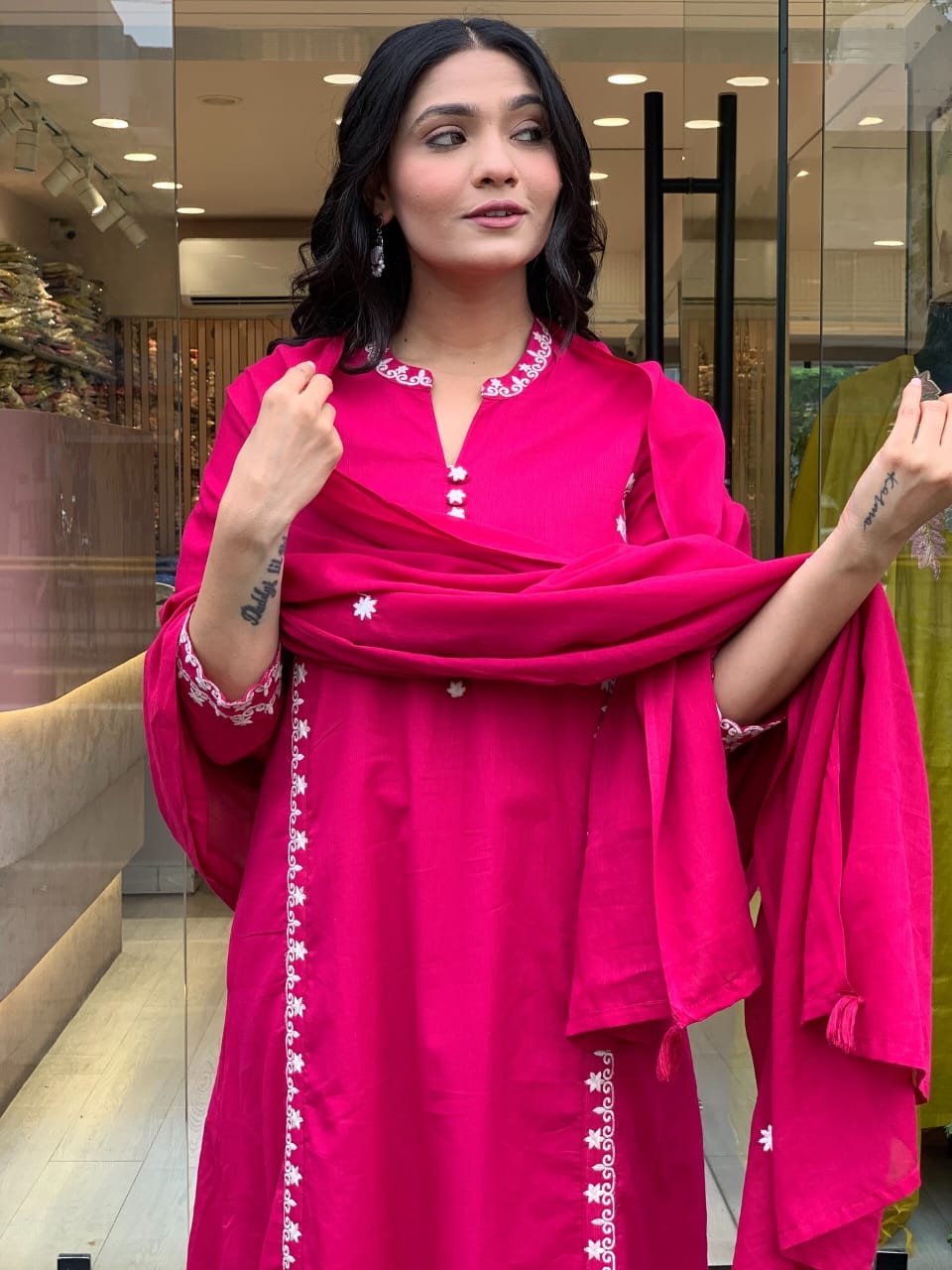 Perfect Embroidered Suit Set