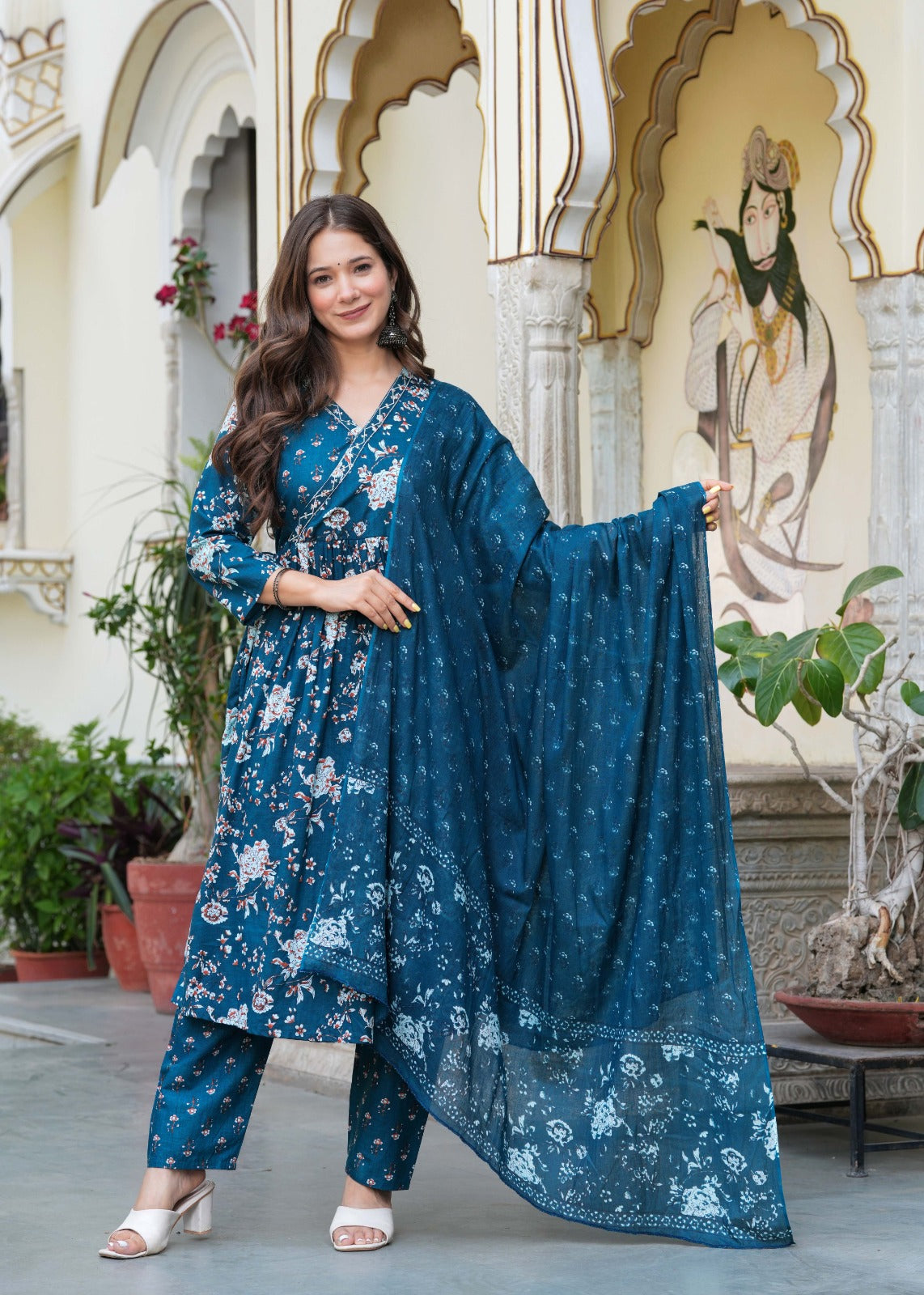 Printed Elegance Cotton