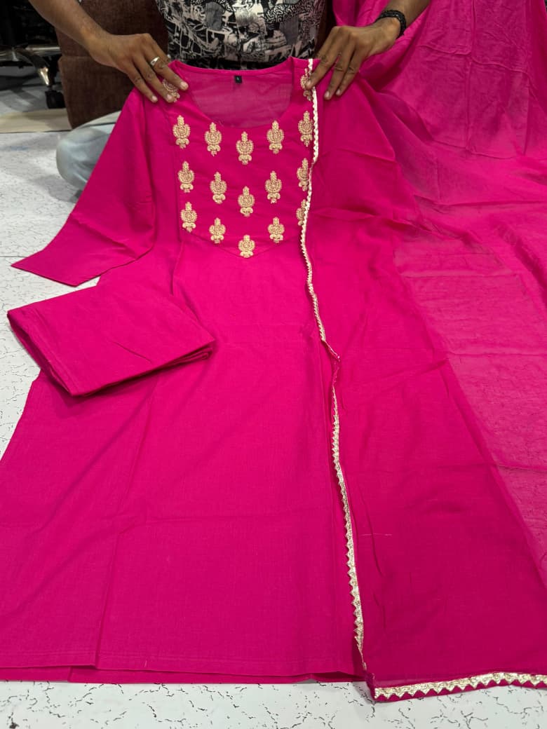 Gulbahaar Elegance Cotton Suit