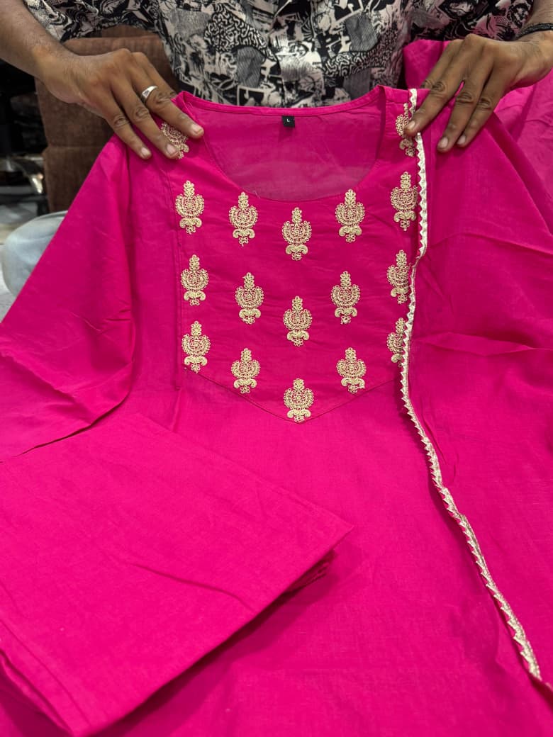 Gulbahaar Elegance Cotton Suit