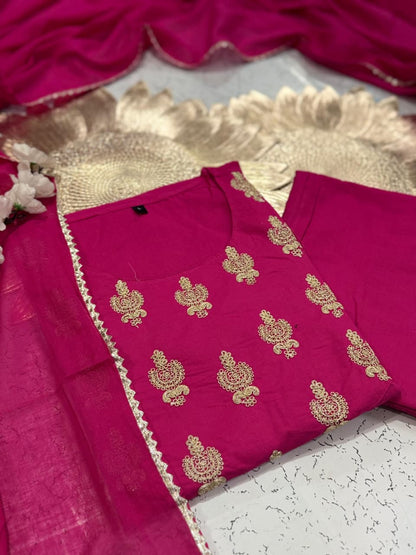 Gulbahaar Elegance Cotton Suit