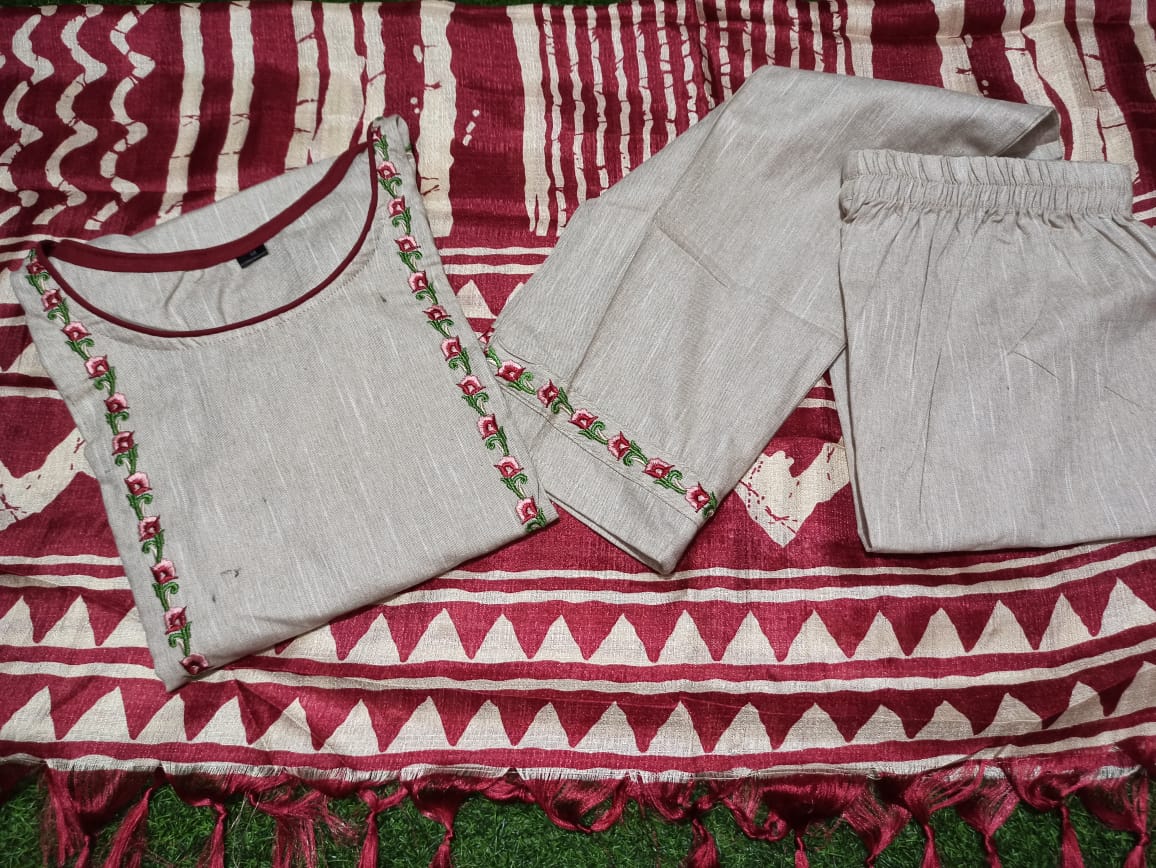 Handloom Khadi Cotton Suit