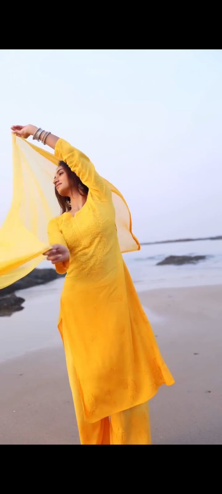 Premium Rayon Dyed Chikankari Suit