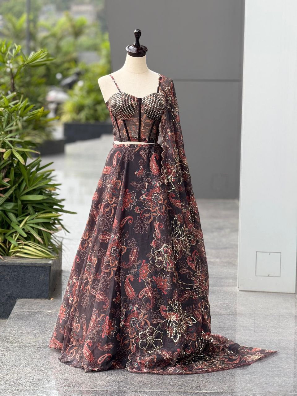 Premium Organza Lehenga Set