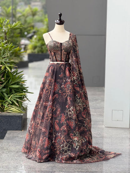 Premium Organza Lehenga Set