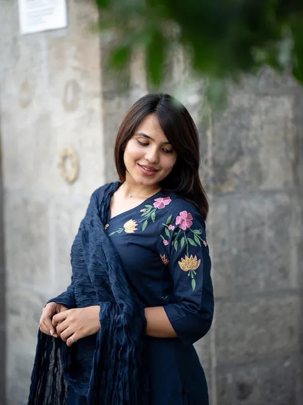 Easy Breezy Cotton Three-Piece Suit Set