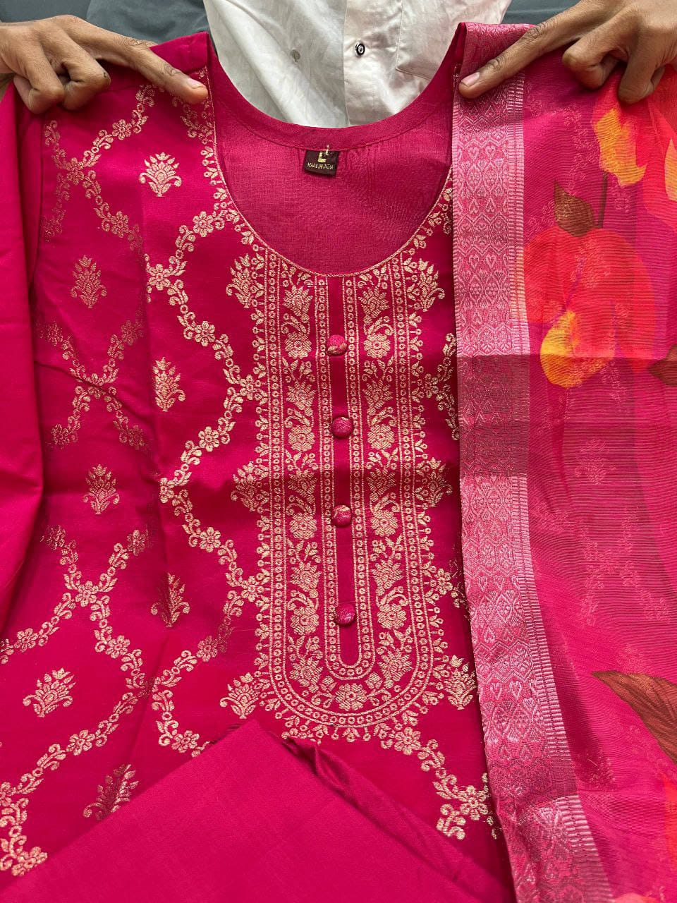 Banarasi Silk Suit Set