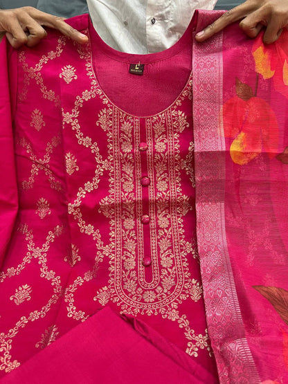 Banarasi Silk Suit Set