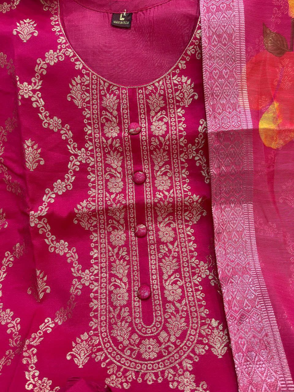 Banarasi Silk Suit Set