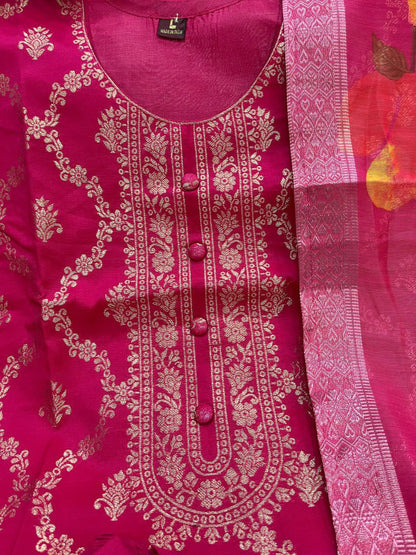 Banarasi Silk Suit Set
