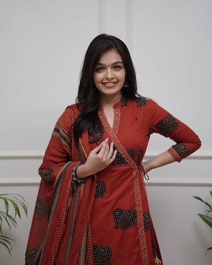 Traditional Cotton Kurta Set