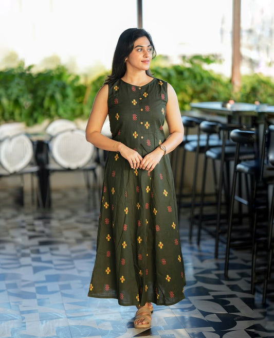 Green Classic Comfort Cotton Wear