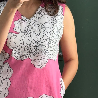 Comfy Pure Cotton Kurti with pocket and plazzo