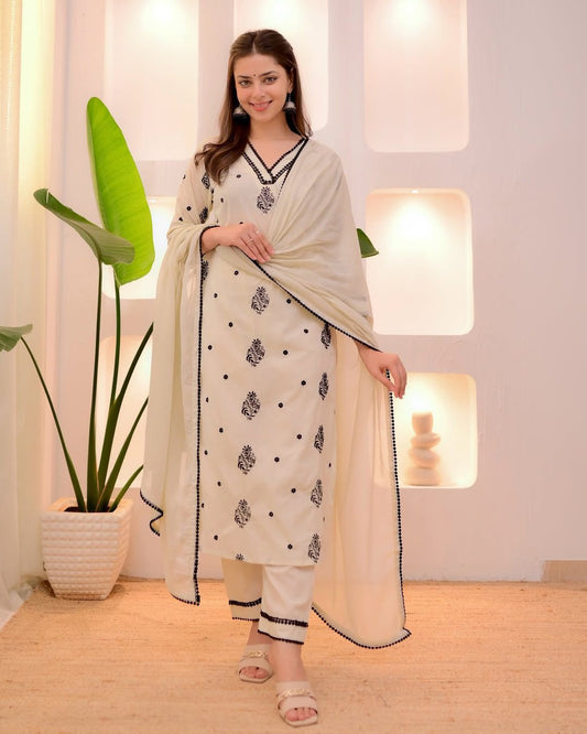 Royal Roman Silk Suit