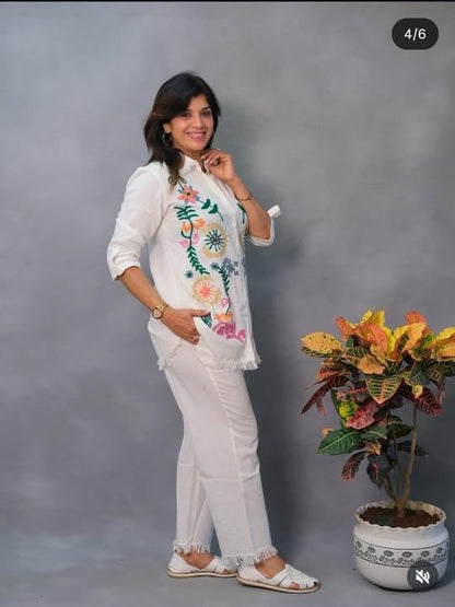 Poplin Petals Cotton Cords