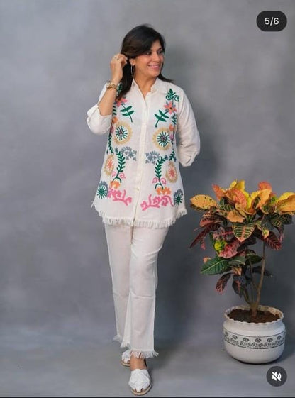 Poplin Petals Cotton Cords