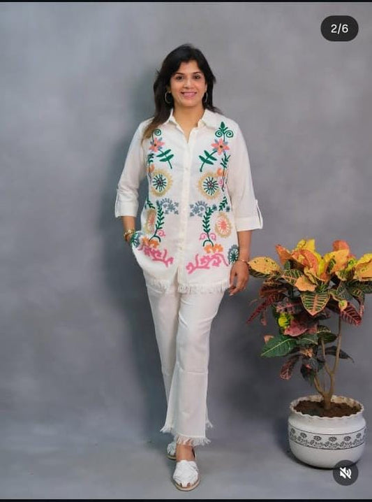Poplin Petals Cotton Cords