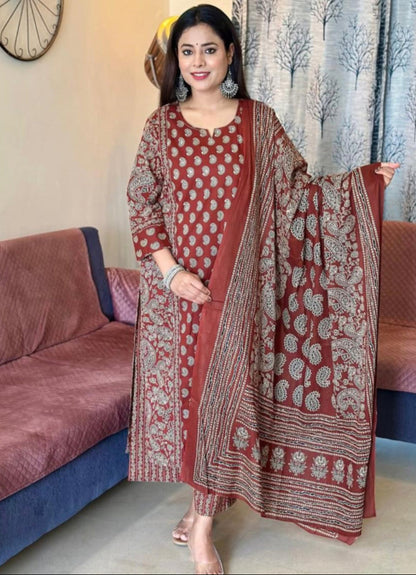Unveil Ethnic Magic in Heavy Pure Cotton
