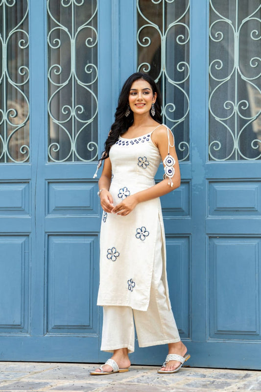 Summer Elegance – Cotton Flex Co-Ord Set