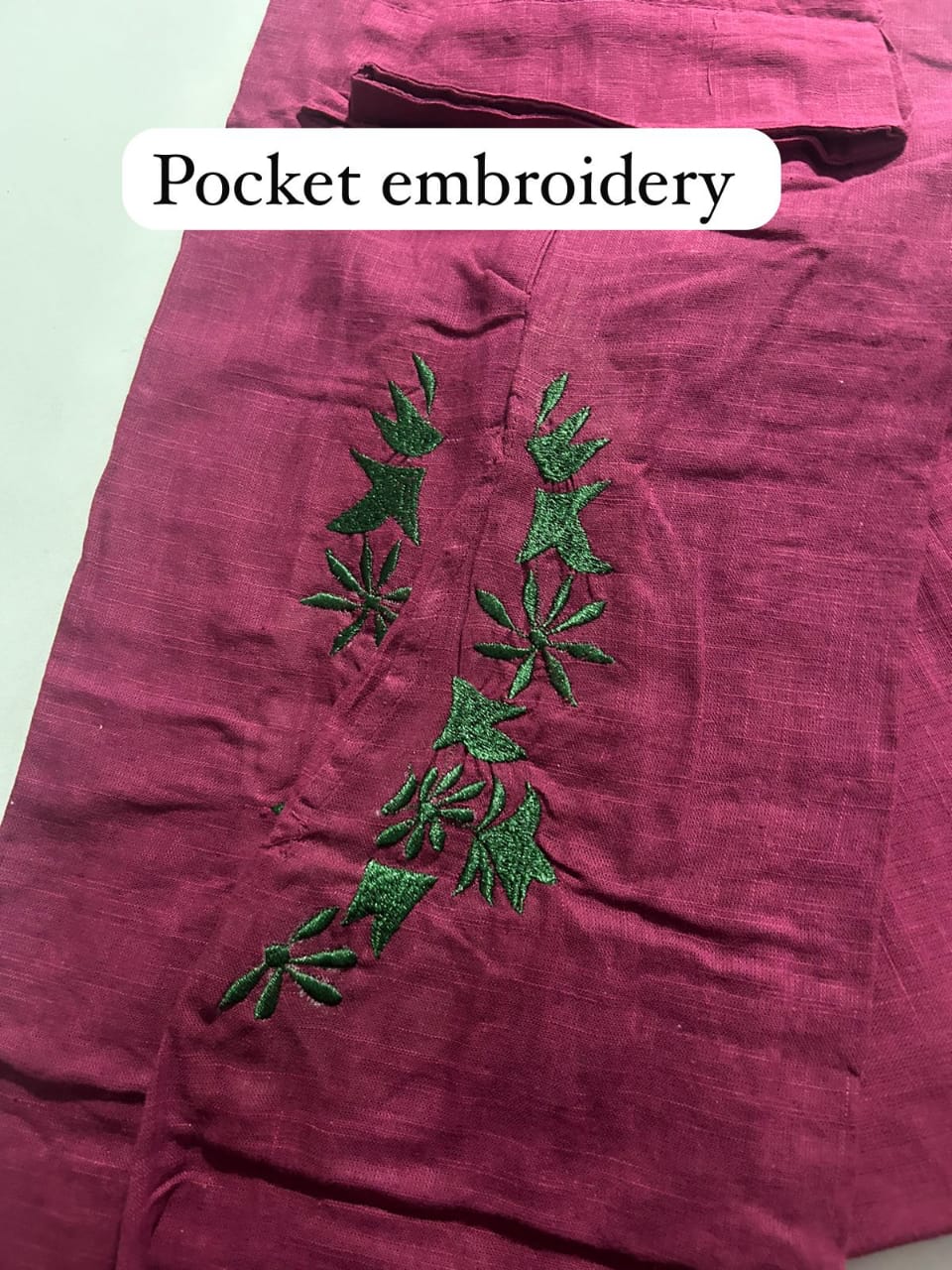 Pure south cotton handwoven kurta with plazzo
